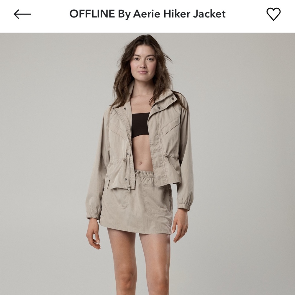 Offline by Aerie “Hiking Jacket” Windbreaker